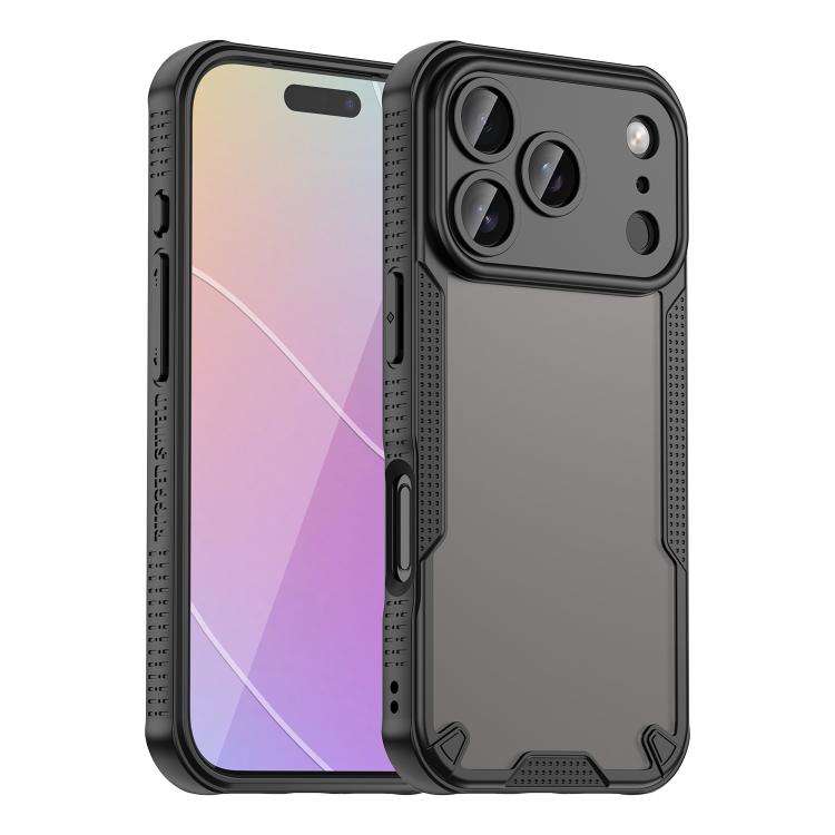 Armor Glaze PC Hybrid TPU Phone Case, For iPhone 18 Pro, For iPhone 18 Pro Max, For iPhone 17e / ...