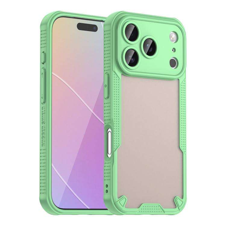 Armor Glaze PC Hybrid TPU Phone Case, For iPhone 18 Pro, For iPhone 18 Pro Max, For iPhone 17e / ...