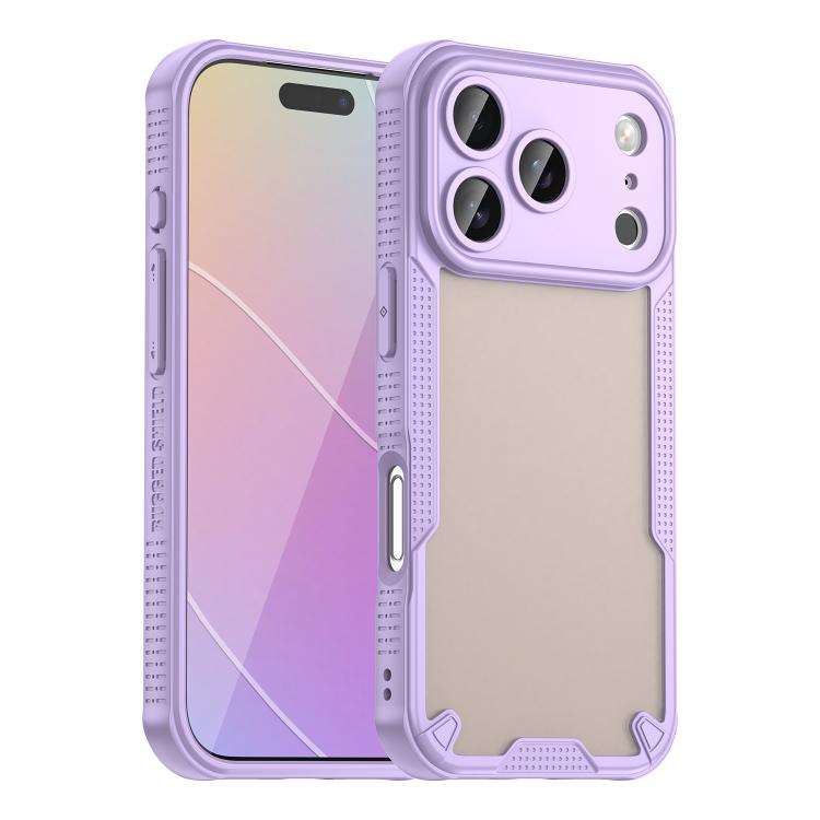 Armor Glaze PC Hybrid TPU Phone Case, For iPhone 18 Pro, For iPhone 18 Pro Max, For iPhone 17e / ...