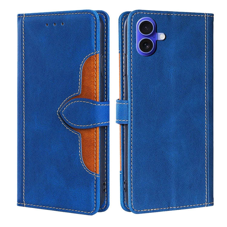 Skin Feel Magnetic Buckle Leather Phone Case, For iPhone 18 Pro / 17 Pro, For iPhone 18 Pro Max /...