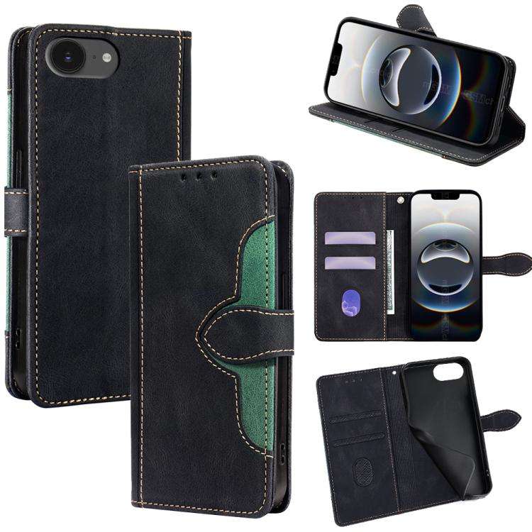 Skin Feel Magnetic Buckle Leather Phone Case, For iPhone 18 Pro / 17 Pro, For iPhone 18 Pro Max /...