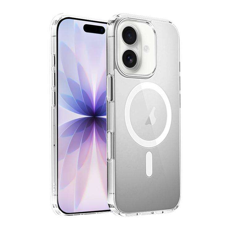 Camera Control AI Button Full Coverage MagSafe Magnetic Clear Phone Case, For iPhone 17 Pro Max, ...