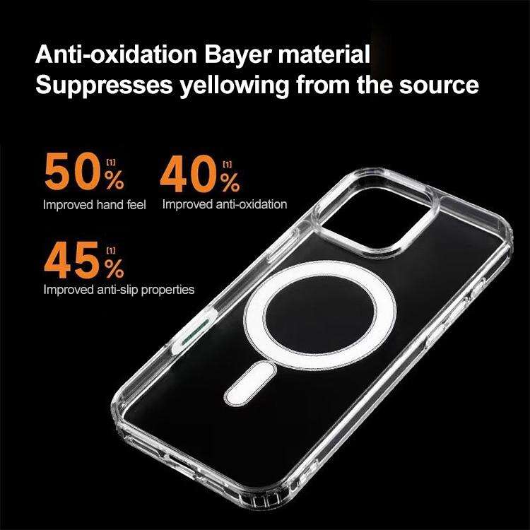 Camera Control AI Button Full Coverage MagSafe Magnetic Clear Phone Case, For iPhone 17 Pro Max, ...