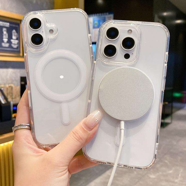 Camera Control AI Button Full Coverage MagSafe Magnetic Clear Phone Case, For iPhone 17 Pro Max, ...