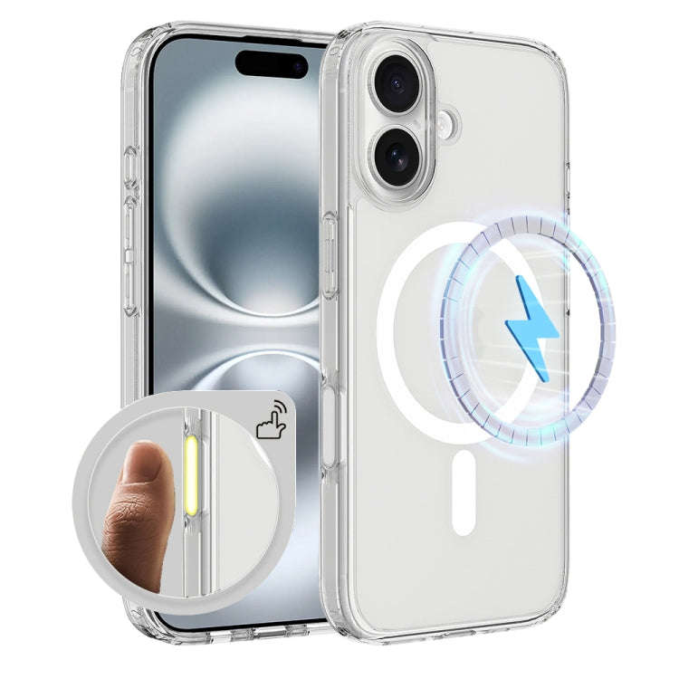 Camera Control Button Integrated MagSafe Clear Phone Case, For iPhone 18, For iPhone 18 Pro, For ...