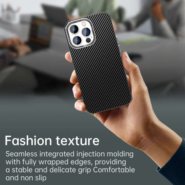 Carbon Fiber Series IMD Phone Case, For iPhone 13 Pro Max, For iPhone 13 Pro, For iPhone 13, For ...