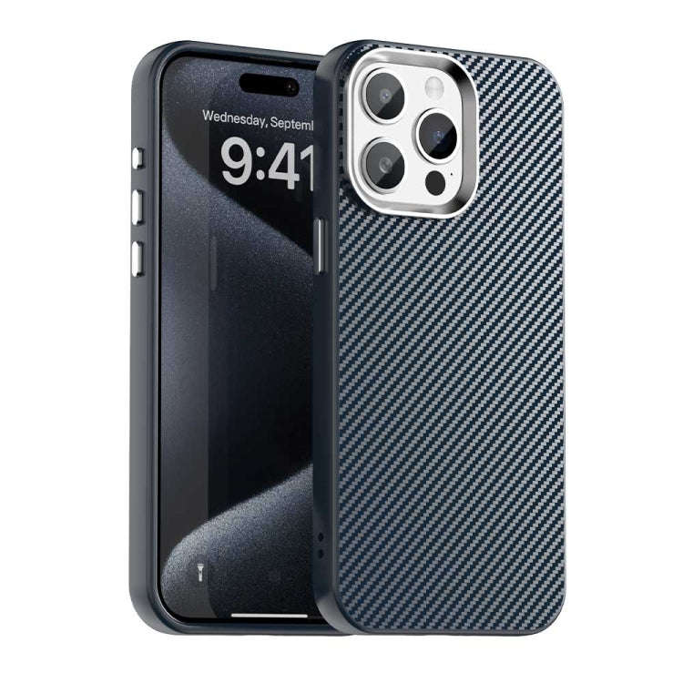 Carbon Fiber Series IMD Phone Case, For iPhone 16 Pro Max, For iPhone 16 Pro, For iPhone 16 Plus,...