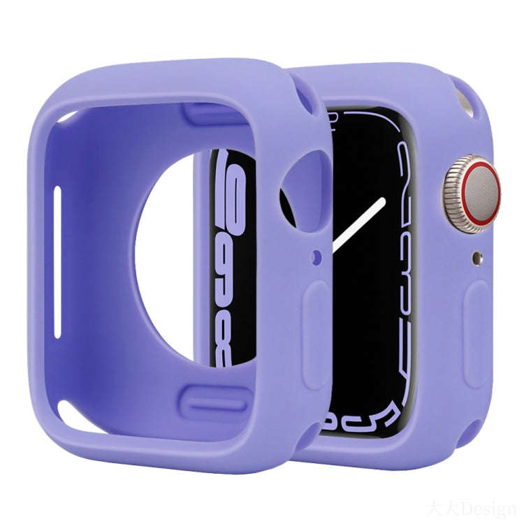 Candy Silicone Half Coverage Watch Case, For Apple Watch Series 41mm