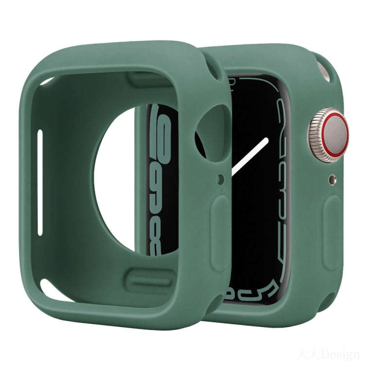Candy Silicone Half Coverage Watch Case, For Apple Watch Series 41mm