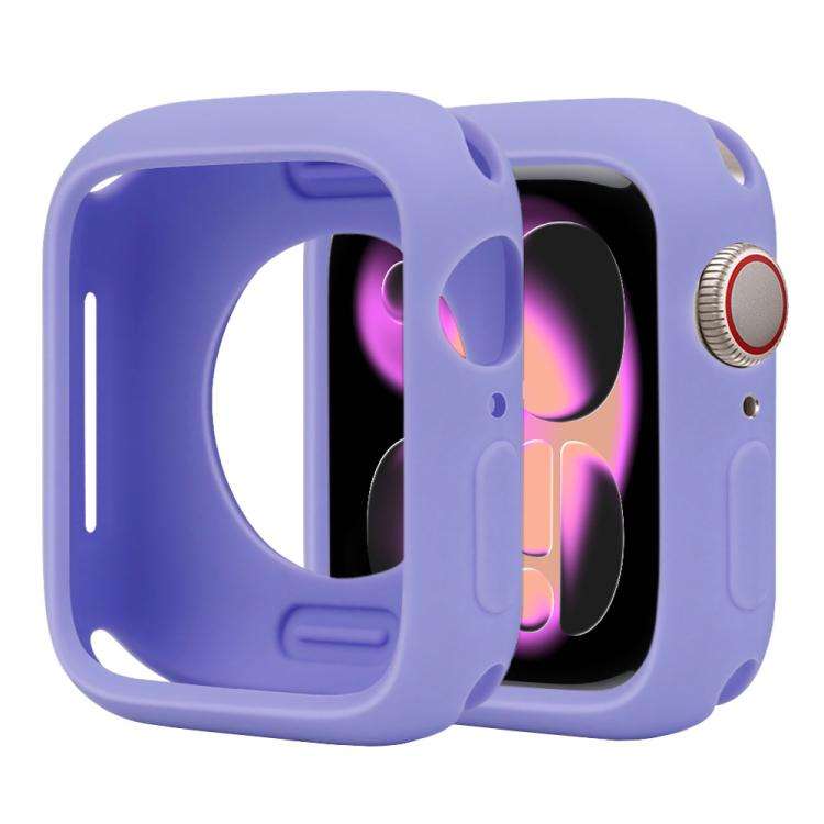Candy Silicone Half Coverage Watch Case, For Apple Watch Series 11 / 10 46mm