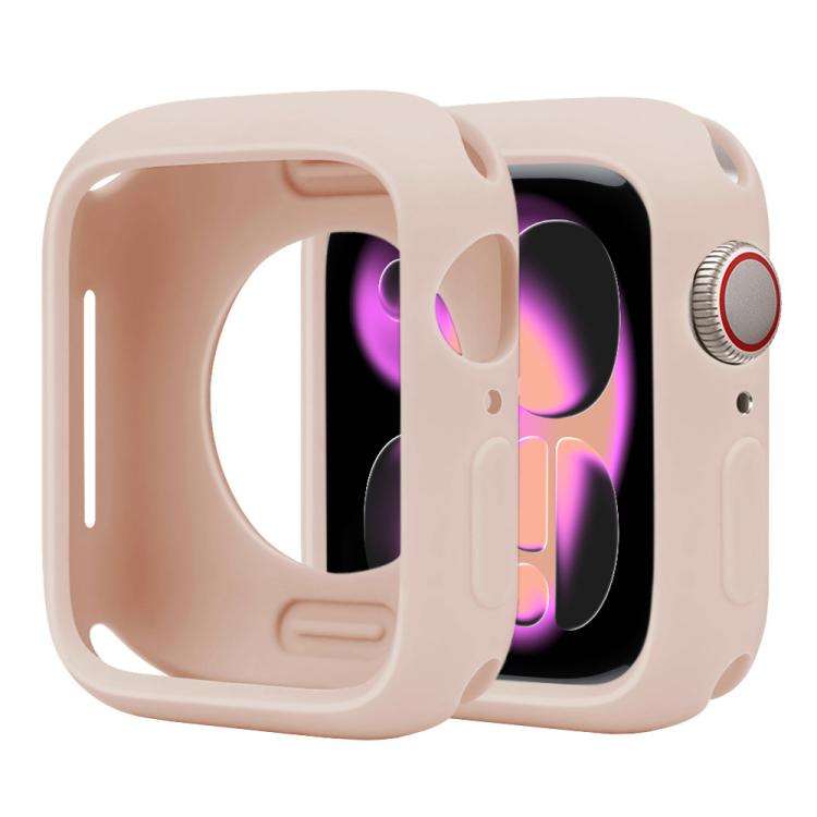 Candy Silicone Half Coverage Watch Case, For Apple Watch Series 11 / 10 46mm
