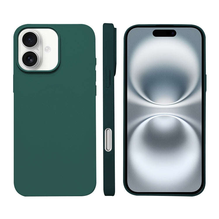 Liquid Silicone Phone MagSafe Case, For iPhone 16 Plus, For iPhone 16, For iPhone 15 Pro Max, For...