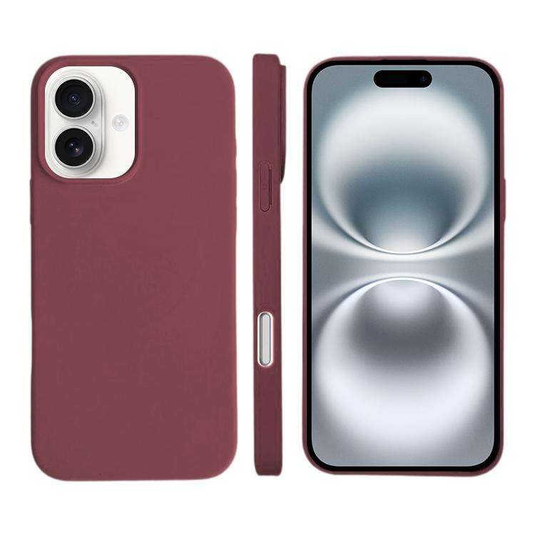 Liquid Silicone Phone MagSafe Case, For iPhone 16 Plus, For iPhone 16, For iPhone 15 Pro Max, For...