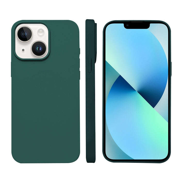 Liquid Silicone Phone MagSafe Case, For iPhone 13, For iPhone 12, For iPhone 12 Pro Max, For iPho...