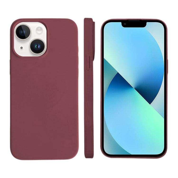 Liquid Silicone Phone MagSafe Case, For iPhone 13, For iPhone 12, For iPhone 12 Pro Max, For iPho...