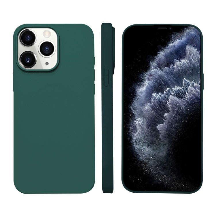 Liquid Silicone Phone MagSafe Case, For iPhone 11 Pro Max, For iPhone 11, For iPhone 11 Pro, For ...