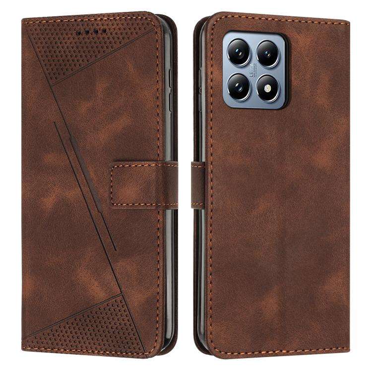 Dream Triangle Leather Phone Case with Lanyard, For Xiaomi Poco C95 Pro, For Xiaomi 17 Ultra, For...