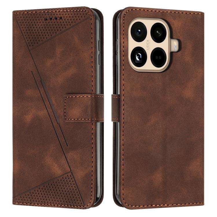 Dream Triangle Leather Phone Case with Lanyard, For Xiaomi Poco C95 Pro, For Xiaomi 17 Ultra, For...