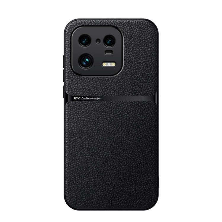 Litchi Leather Magnetic Full Coverage Shockproof Phone Case, For Xiaomi 15, For Xiaomi 14T Pro, F...