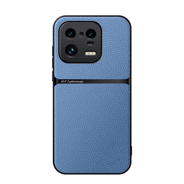 Litchi Leather Magnetic Full Coverage Shockproof Phone Case, For Xiaomi 15, For Xiaomi 14T Pro, F...