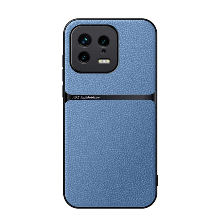 Litchi Leather Magnetic Full Coverage Shockproof Phone Case, For Xiaomi 15, For Xiaomi 14T Pro, F...