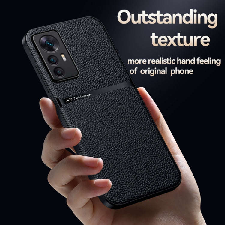 Litchi Leather Magnetic Full Coverage Shockproof Phone Case, For Xiaomi 12 Pro / 12S Pro, For Xia...