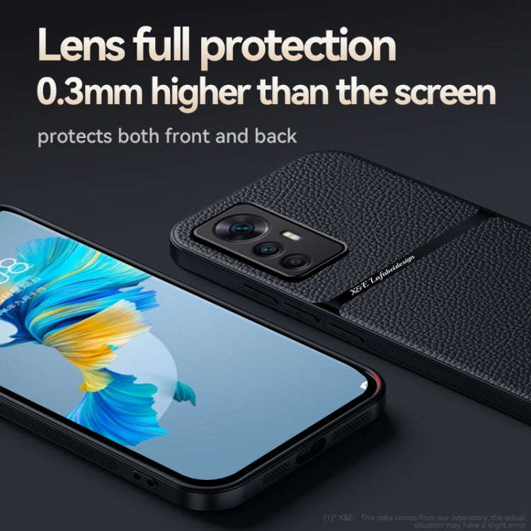 Litchi Leather Magnetic Full Coverage Shockproof Phone Case, For Xiaomi 12 Pro / 12S Pro, For Xia...