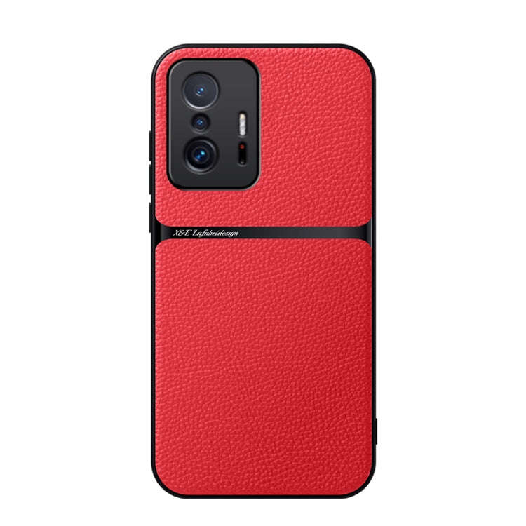 Litchi Leather Magnetic Full Coverage Shockproof Phone Case, For Xiaomi 12 Pro / 12S Pro, For Xia...