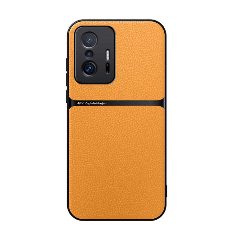 Litchi Leather Magnetic Full Coverage Shockproof Phone Case, For Xiaomi 12 Pro / 12S Pro, For Xia...
