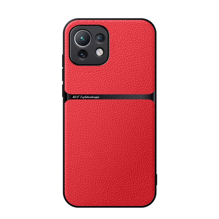 Litchi Leather Magnetic Full Coverage Shockproof Phone Case, For Xiaomi 12 Pro / 12S Pro, For Xia...
