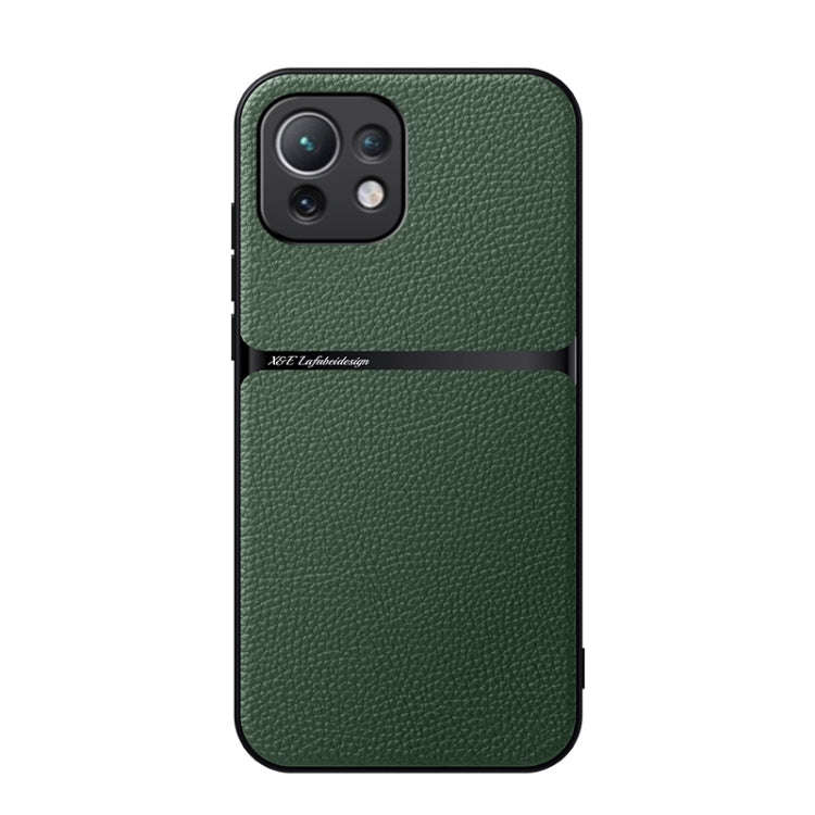 Litchi Leather Magnetic Full Coverage Shockproof Phone Case, For Xiaomi 12 Pro / 12S Pro, For Xia...