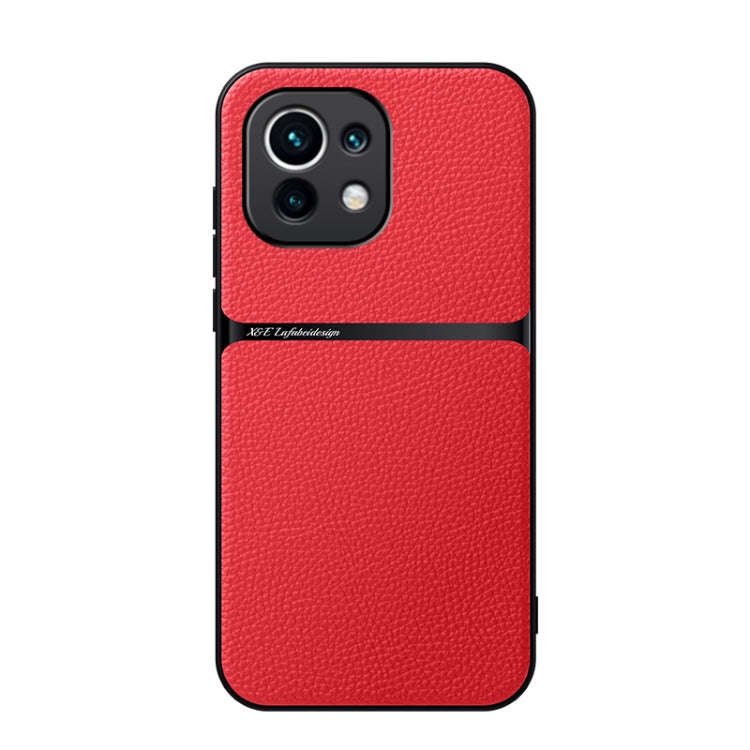 Litchi Leather Magnetic Full Coverage Shockproof Phone Case, For Xiaomi 12 Pro / 12S Pro, For Xia...