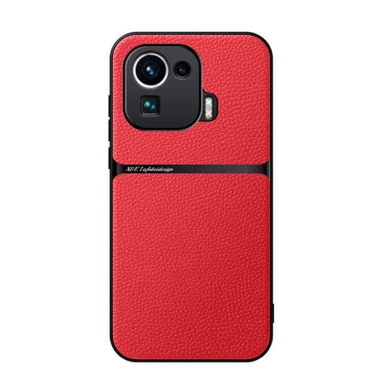 Litchi Leather Magnetic Full Coverage Shockproof Phone Case, For Xiaomi 12 Pro / 12S Pro, For Xia...