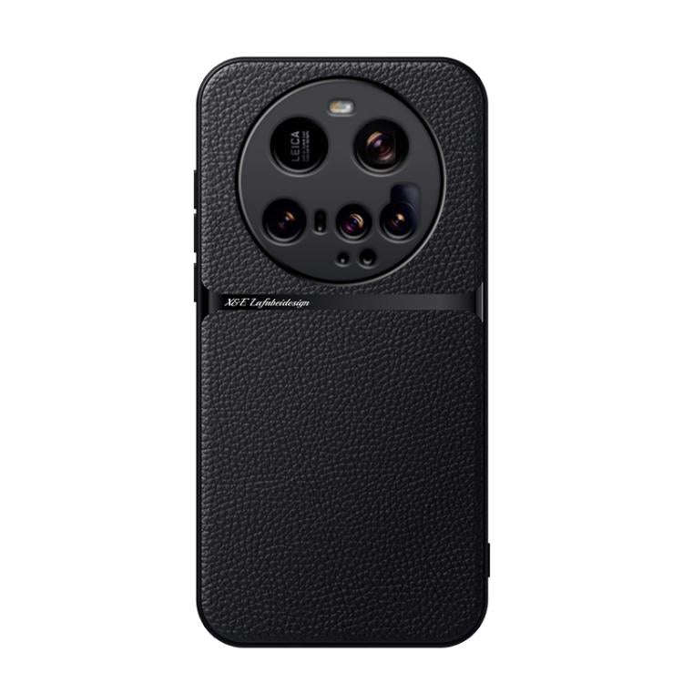 Litchi Leather Magnetic Full Coverage Shockproof Phone Case, For Xiaomi 17 Pro Max, For Xiaomi 17...