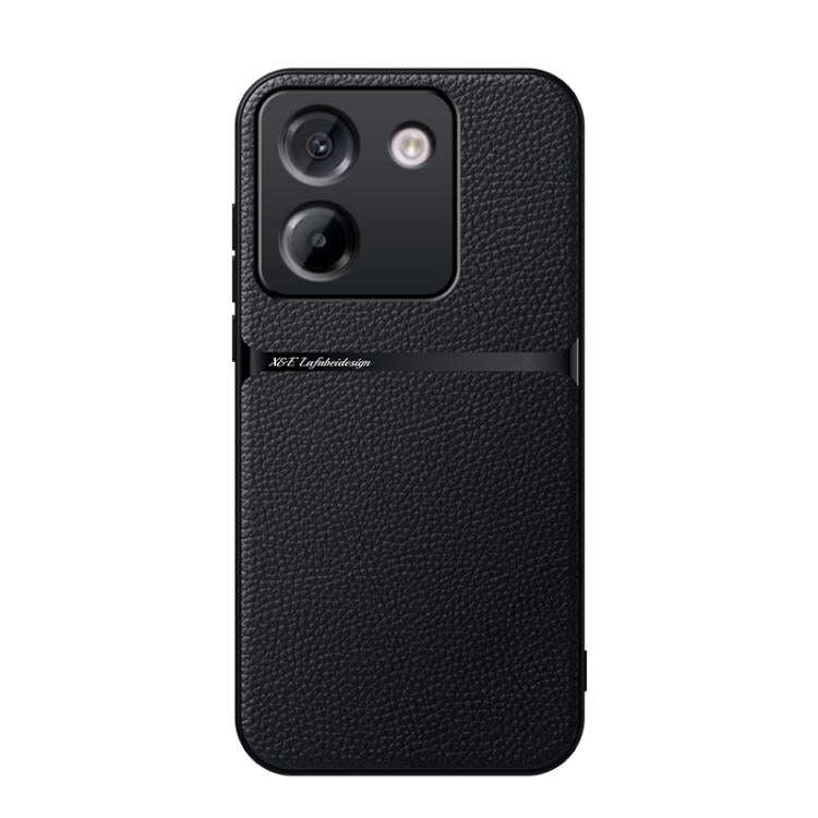 Litchi Leather Magnetic Full Coverage Shockproof Phone Case, For Xiaomi 17 Pro Max, For Xiaomi 17...