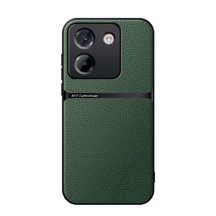 Litchi Leather Magnetic Full Coverage Shockproof Phone Case, For Xiaomi 17 Pro Max, For Xiaomi 17...