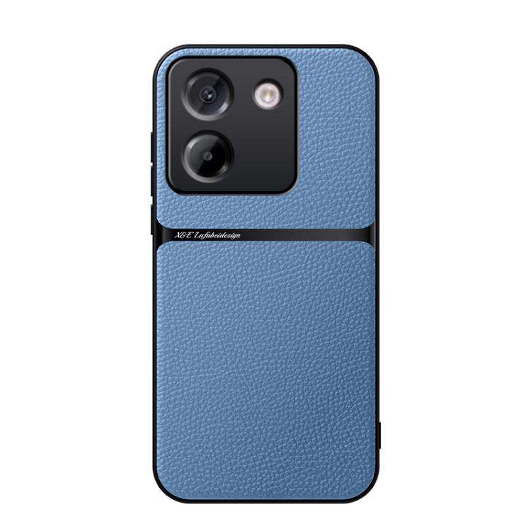 Litchi Leather Magnetic Full Coverage Shockproof Phone Case, For Xiaomi 17 Pro Max, For Xiaomi 17...