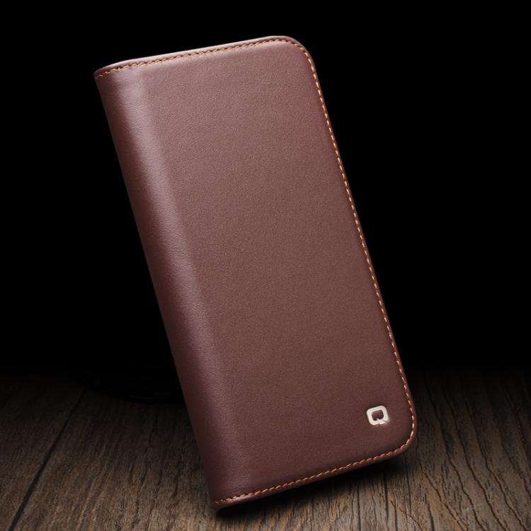 QIALINO Classic Gen2 Genuine Leather Phone Case, For iPhone 16e / 17e, For iPhone 17 Pro Max, For...