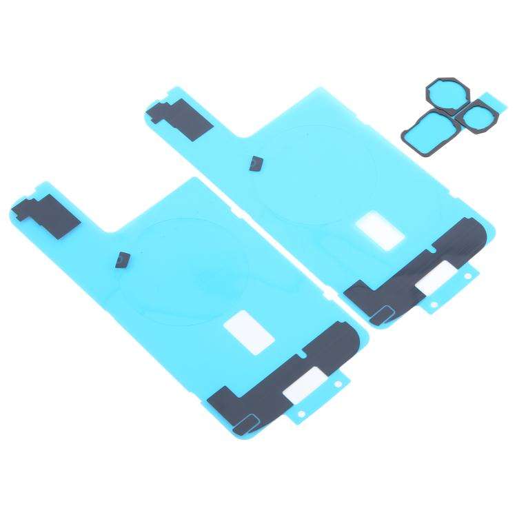 10pcs Back Cover Heat Sink Black Sticker with Back Camera Sponge Pads, For iPhone 16 Pro Max, For...