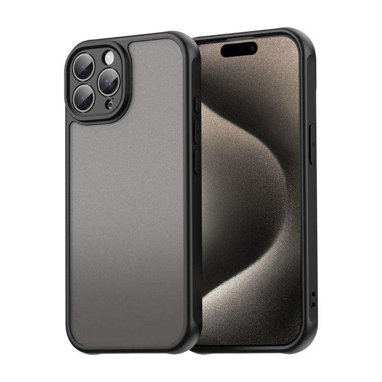 Fan Dun Series TPU Hybrid PC Frosted Phone Case, For iPhone 15 Pro, For iPhone 15 Plus, For iPhon...