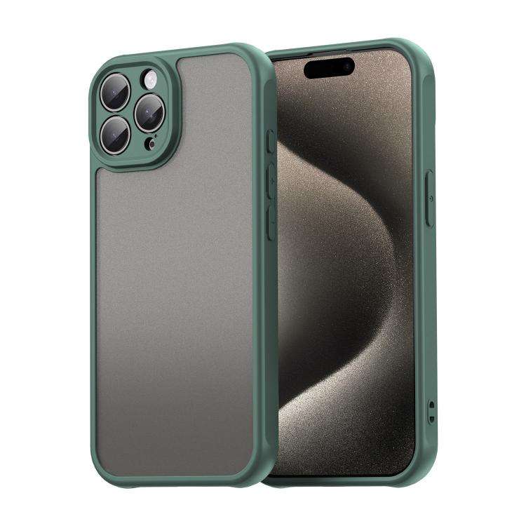 Fan Dun Series TPU Hybrid PC Frosted Phone Case, For iPhone 15 Pro, For iPhone 15 Plus, For iPhon...