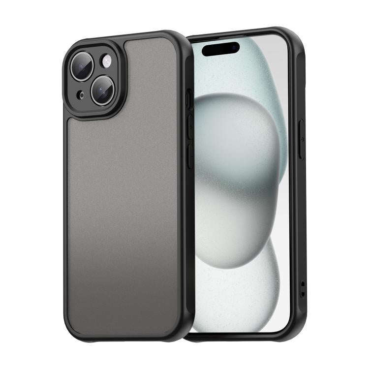 Fan Dun Series TPU Hybrid PC Frosted Phone Case, For iPhone 15 Pro, For iPhone 15 Plus, For iPhon...