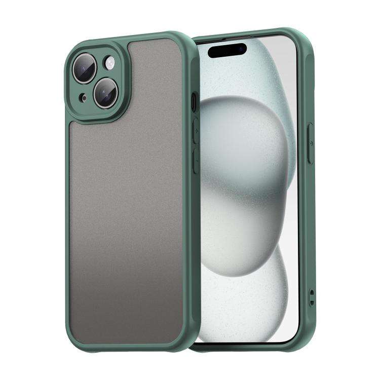 Fan Dun Series TPU Hybrid PC Frosted Phone Case, For iPhone 15 Pro, For iPhone 15 Plus, For iPhon...