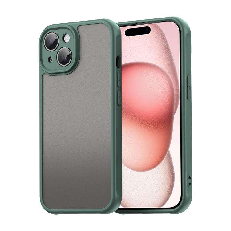 Fan Dun Series TPU Hybrid PC Frosted Phone Case, For iPhone 15 Pro, For iPhone 15 Plus, For iPhon...