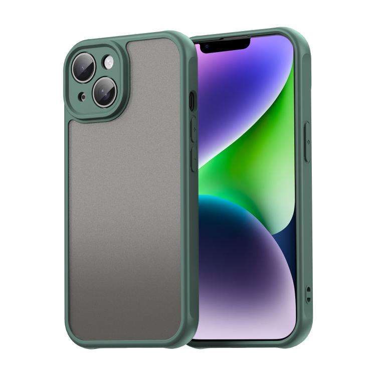 Fan Dun Series TPU Hybrid PC Frosted Phone Case, For iPhone 15 Pro, For iPhone 15 Plus, For iPhon...