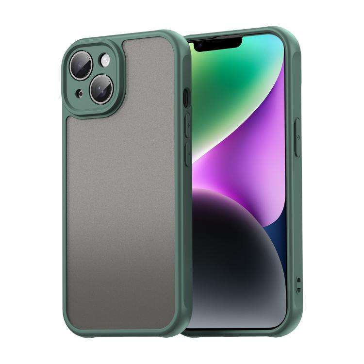 Fan Dun Series TPU Hybrid PC Frosted Phone Case, For iPhone 15 Pro, For iPhone 15 Plus, For iPhon...