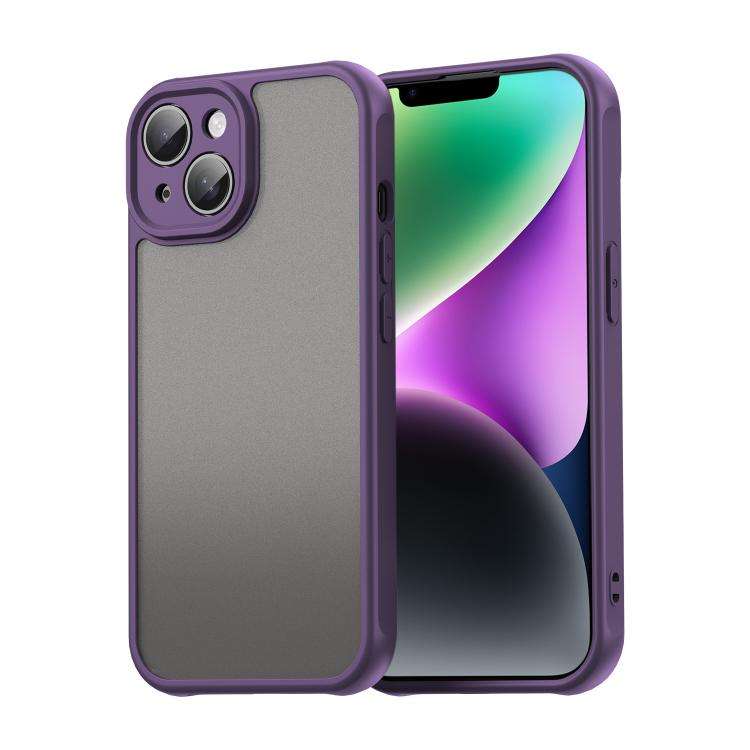 Fan Dun Series TPU Hybrid PC Frosted Phone Case, For iPhone 15 Pro, For iPhone 15 Plus, For iPhon...