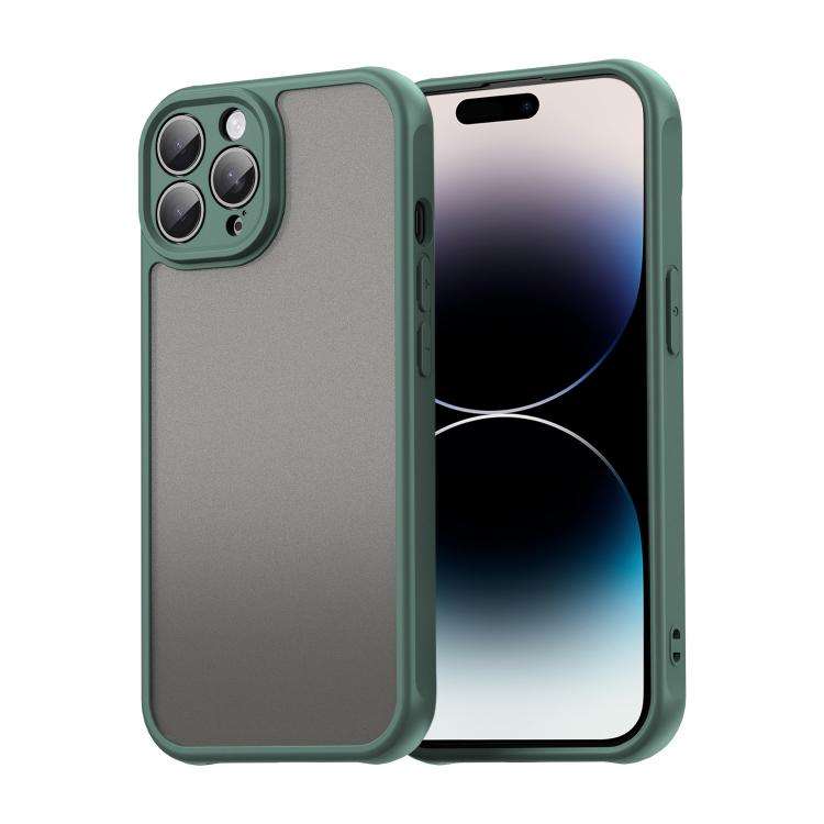 Fan Dun Series TPU Hybrid PC Frosted Phone Case, For iPhone 15 Pro, For iPhone 15 Plus, For iPhon...