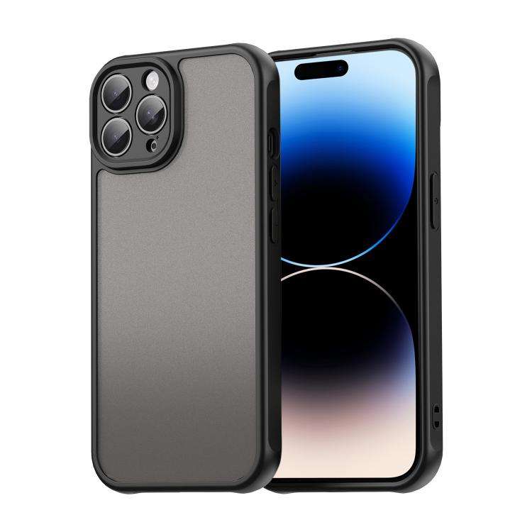 Fan Dun Series TPU Hybrid PC Frosted Phone Case, For iPhone 15 Pro, For iPhone 15 Plus, For iPhon...