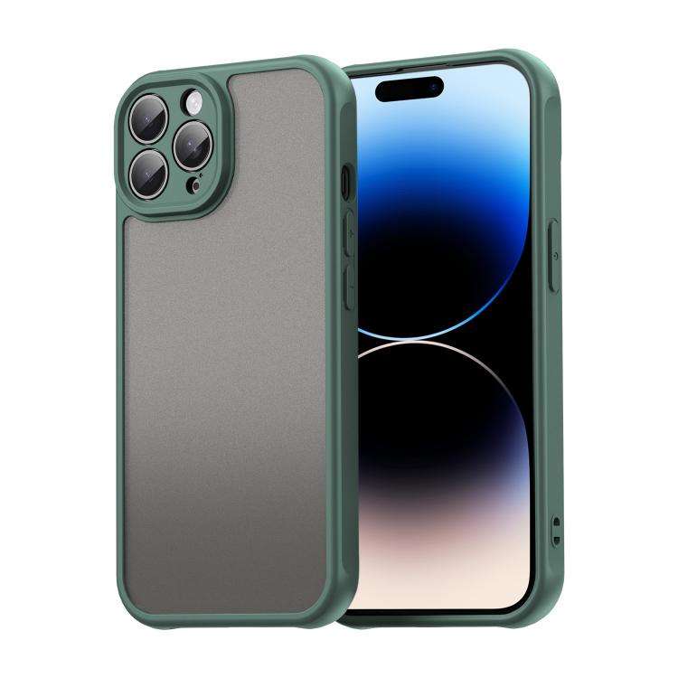 Fan Dun Series TPU Hybrid PC Frosted Phone Case, For iPhone 15 Pro, For iPhone 15 Plus, For iPhon...